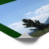 Panoramaposter von Grand Tetons Poster (Ecke)