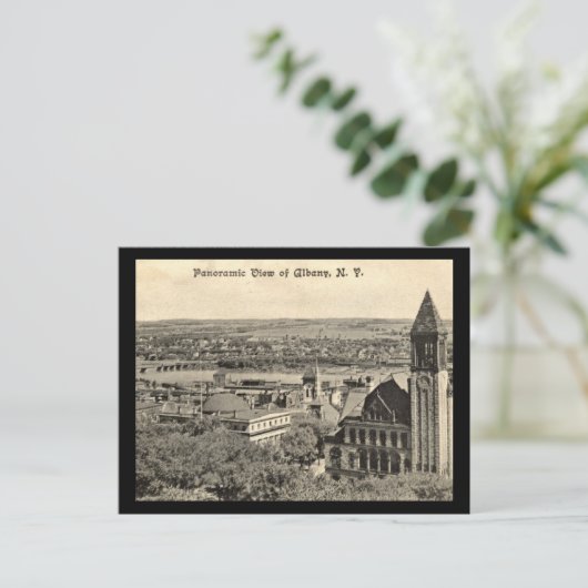 Panoramasicht, Albany 1910 Vintag Postkarte (Stehend Vorderseite)