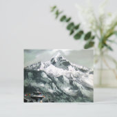 Panoramasicht auf das Everest Base Camp Postkarte (Stehend Vorderseite)