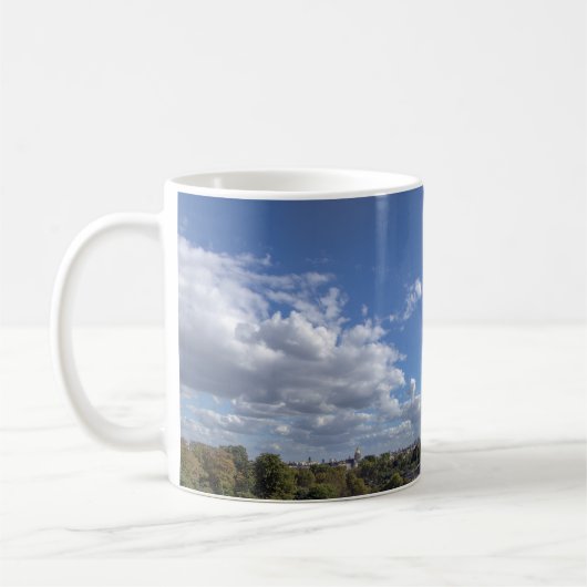 Panoramasicht auf den Eiffelturm - Paris Kaffeetasse (Links)