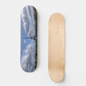 Panoramasicht auf den Eiffelturm von Trocadero aus Skateboard (Vorderseite)