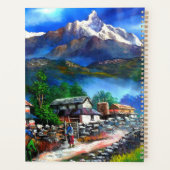 Panoramasicht auf den Everest Mountain Nepal Planer (Rückseite)