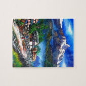 Panoramasicht auf den Everest Mountain Nepal Puzzle (Horizontal)