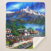 Panoramasicht auf den Everest Mountain Nepal Sherpadecke (Vorderseite)