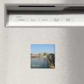 Panoramasicht auf den Fluss Kwai Magnet (In Situ (Geschirrspüler))