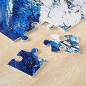 Panoramasicht auf den Gipfel des Everest Mountain Puzzle (Seite)