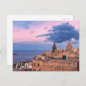 Panoramasicht auf den Sonnenuntergang über der Lei Postkarte (Vorne/Hinten)