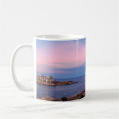 Panoramasicht auf den Sonnenuntergang über Vallett Kaffeetasse (Links)