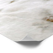 Panoramasicht auf die argentinischen Salzlatten Poster (Ecke)