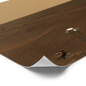 Panoramasicht auf die Ebenen von Meridiani Poster (Ecke)