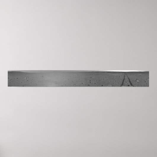 Panoramasicht auf die Mars 11 Poster (Vorne)