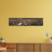 Panoramasicht auf die Mars 3 Leinwanddruck (Insitu (Wohnzimmer))