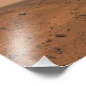 Panoramasicht auf die Mars 4 Fotodruck (Ecke)
