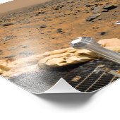 Panoramasicht auf die Mars 5 Fotodruck (Ecke)