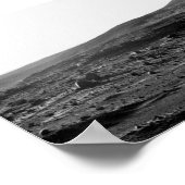 Panoramasicht auf die Mars 6 Poster (Ecke)