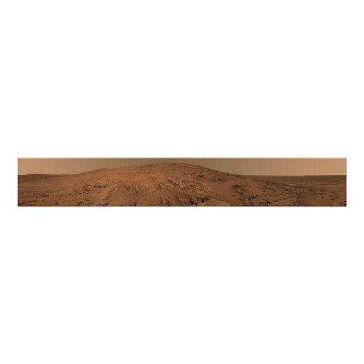 Panoramasicht auf die Mars 7 Fotodruck (Vorne)