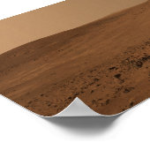 Panoramasicht auf die Mars 7 Poster (Ecke)