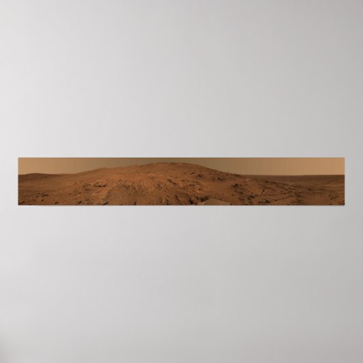 Panoramasicht auf die Mars 7 Poster (Vorne)