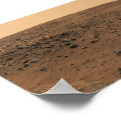 Panoramasicht auf die Mars 8 Poster (Ecke)