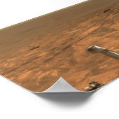 Panoramasicht auf die Mars 9 Poster (Ecke)
