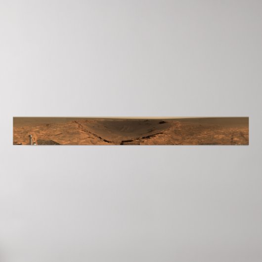 Panoramasicht auf die Mars 9 Poster (Vorne)