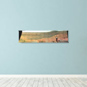 Panoramasicht auf die Mars Leinwanddruck (Insitu (Holzboden))
