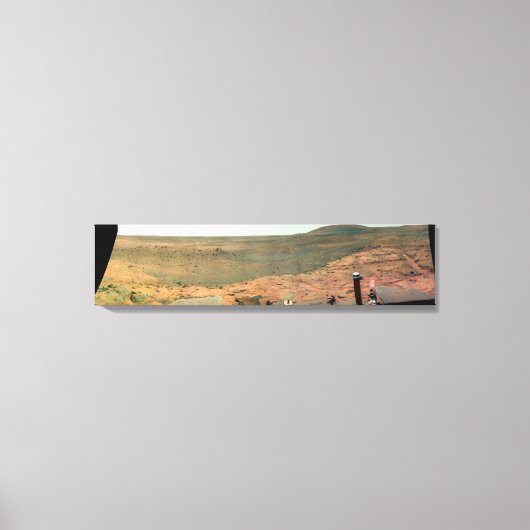 Panoramasicht auf die Mars Leinwanddruck (Vorderseite)