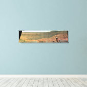 Panoramasicht auf die Mars Leinwanddruck (Insitu (Holzboden))