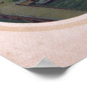 Panoramasicht auf die Pariser Exposition 1900 Poster (Ecke)