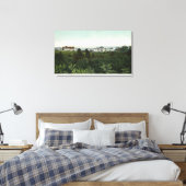 Panoramasicht auf die Stadt Leinwanddruck (Insitu (Schlafzimmer))