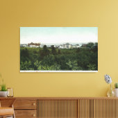 Panoramasicht auf die Stadt Leinwanddruck (Insitu (Wohnzimmer))