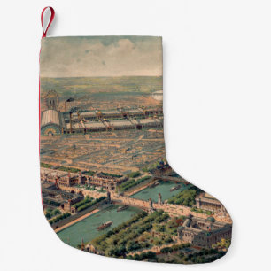 Panoramasicht auf die Universelle Ausstellung in P Kleiner Weihnachtsstrumpf
