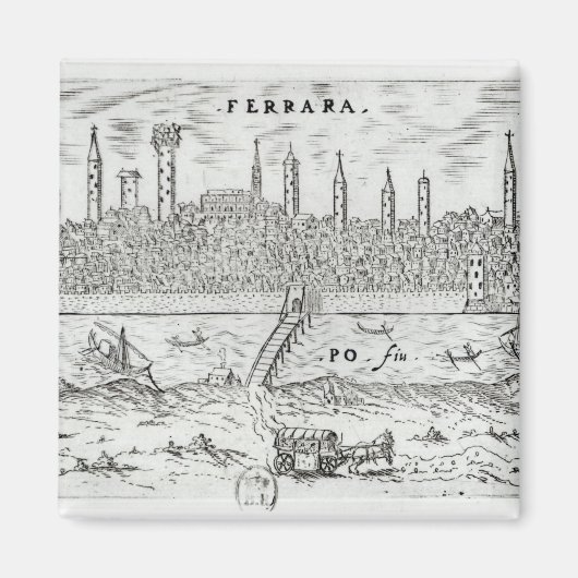 Panoramasicht auf Ferrara Magnet (Vorne)