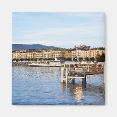 Panoramasicht auf Genf, Schweiz Magnet (Vorne)