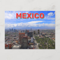 Panoramasicht auf Mexiko-Stadt