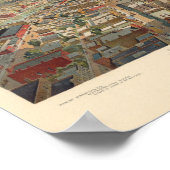 Panoramasicht auf Milwaukee Poster (Ecke)