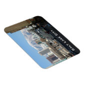 Panoramasicht auf Salt Lake City Magnet (Rechte Seite)