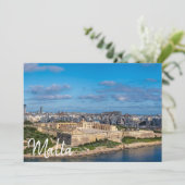Panoramasicht auf Sliema in Malta (Stehend Vorderseite)