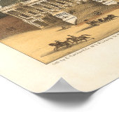 Panoramasicht auf Washington DC Poster (Ecke)