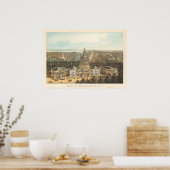 Panoramasicht auf Washington DC Poster (Küche)