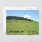 Panoramasicht Bradgate Park Postkarte (Vorne/Hinten)