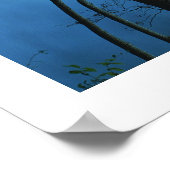 Panoramawald & Flusslandschaft Poster (Ecke)