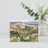 Panoramic landscape. Andalusia. Ronda. Postkarte (Stehend Vorderseite)