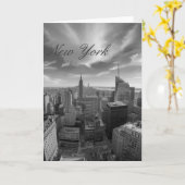 Panoramic New York City Travel  Karte (Gelbe Blume)