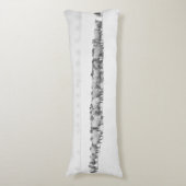 Panoramic Winter Sheep Seitenschläferkissen (Vorderseite Vertikal)