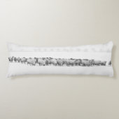 Panoramic Winter Sheep Seitenschläferkissen (Vorderseite)