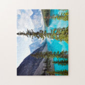 Panoramisch dem Tal von des Moraine See-| von zehn Puzzle (Vertikal)