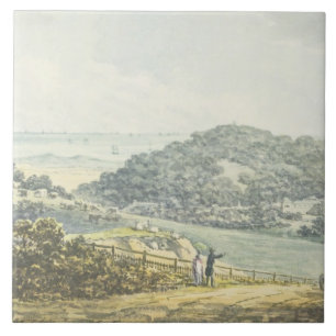 Panoramisch "nach" Ansicht, vom roten Buch für Fliese