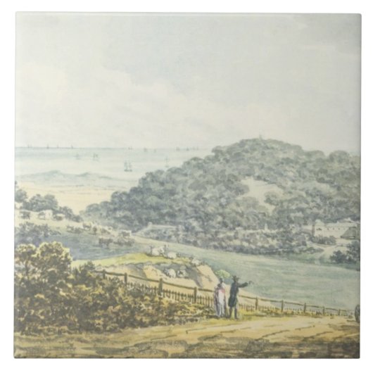 Panoramisch "nach" Ansicht, vom roten Buch für Fliese (Vorderseite)