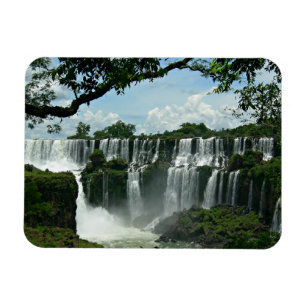 Panoramisch von den Iguaçu-Wasserfälle Magnet